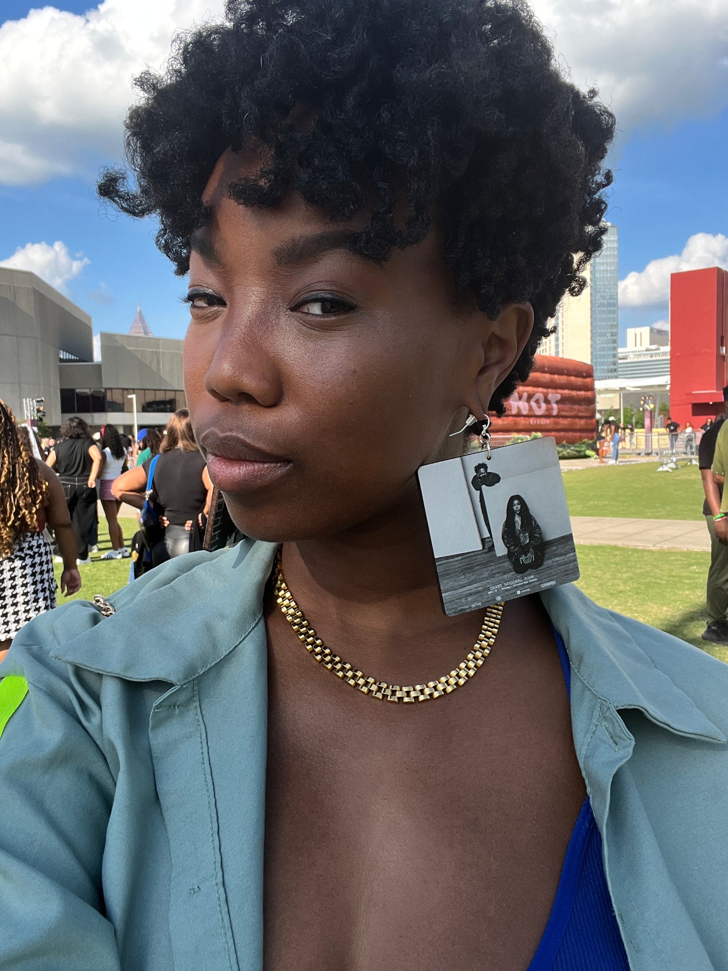 Concert earrings