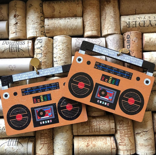 Golden boombox